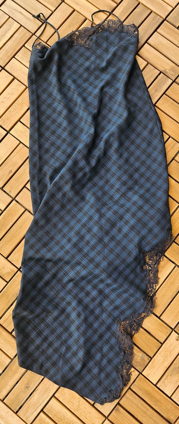 Zara Kleider: Karo-Kleid mit Spitze, Gr. 36 von zara – Gebraucht aus Bülach von ane_yn2b