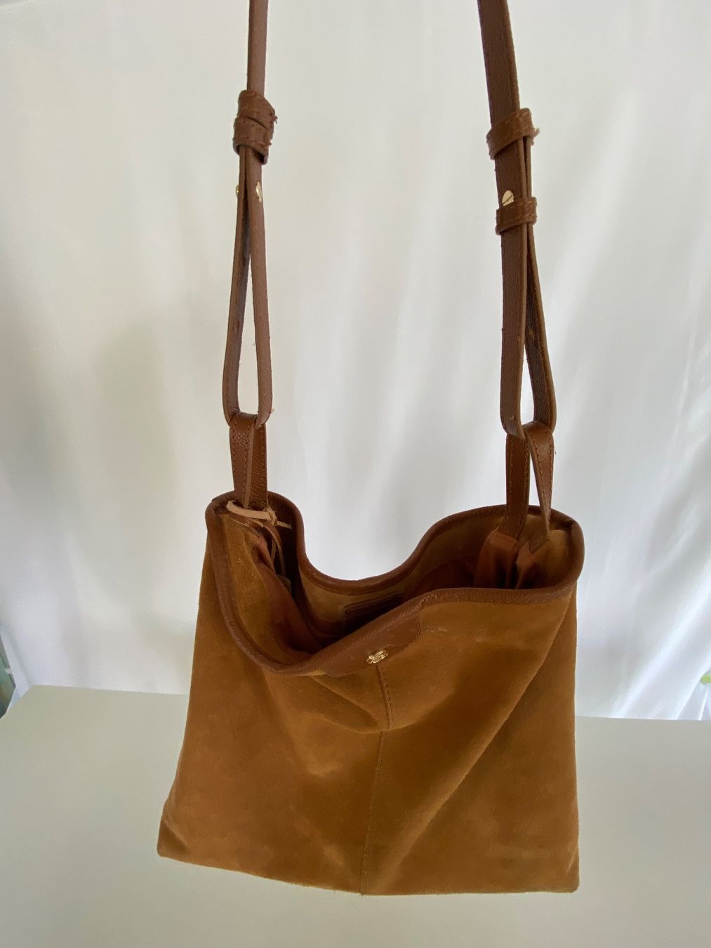 Borse da donna: Handtasche - Leder - cognac Anne Field – Usato da wichtrach venduto da elvena 6