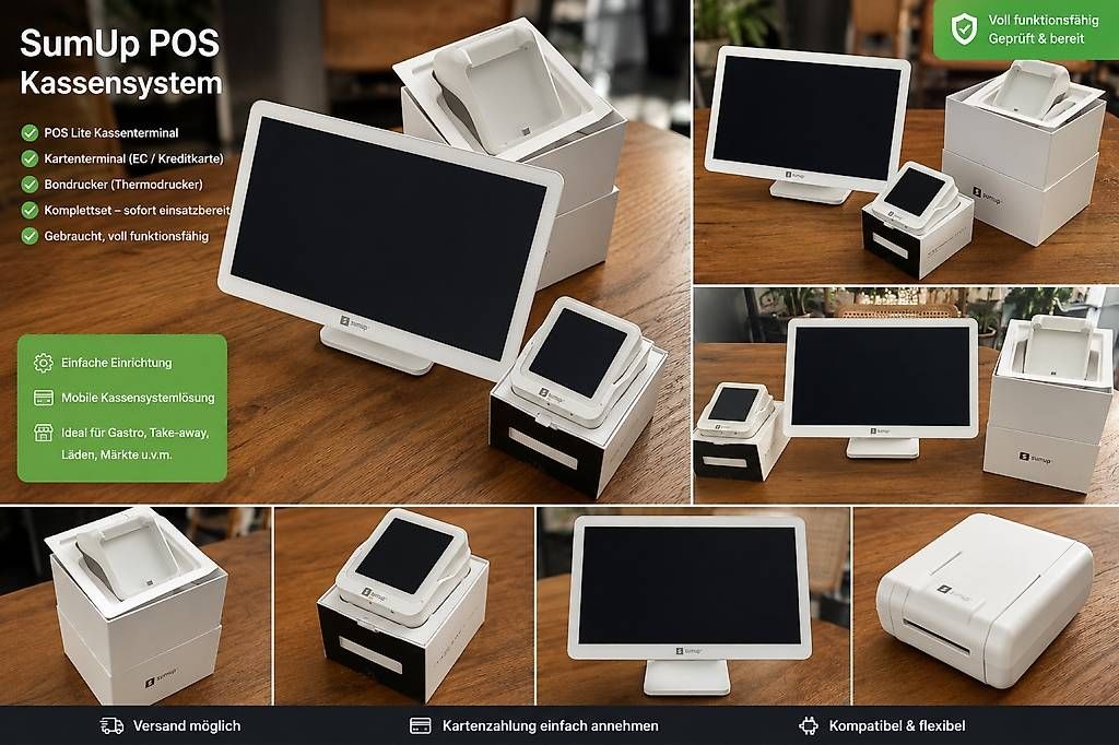Sumup Caisses enregistreuses: SumUp POS Kassensystem komplett – D'occasion à Zürich par ssm_qy2j