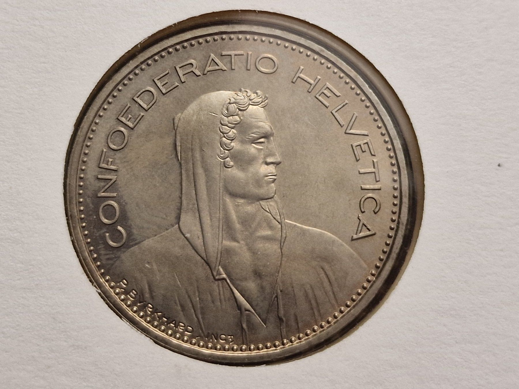 Numisbrief SCHWEIZ mit CHF 5.00, 1983 (Gebraucht) in Aesch LU für CHF 4 –  mit Lieferung auf Ricardo kaufen