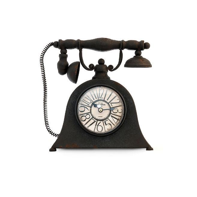 Tutte le decorazioni: Vintage-Uhr im Design eines alten Telefons – Usato da Scharnachtal venduto da devin03