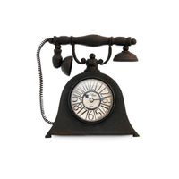 Vintage-Uhr im Design eines alten Telefons