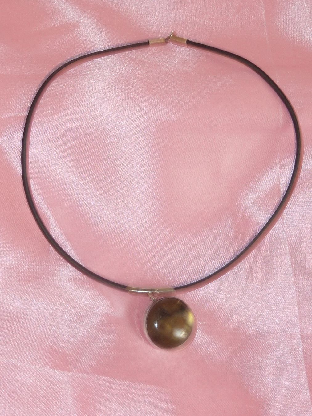 Pendentifs: collier avec pendentif silber pierre de labradorite – D'occasion à geneve par chriztel 1