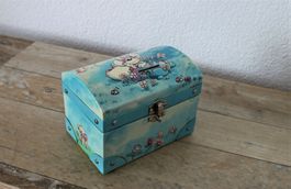 Sparkässeli - Schatztruhe in blau