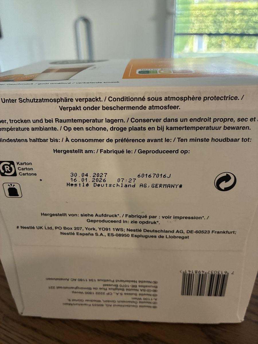 Nescafé Cibi & Specialità: Dolce Gusto Kapseln - Latte Macchiato  – Nuovo e nell'imballaggio originale da Saland venduto da Francyherrera 1