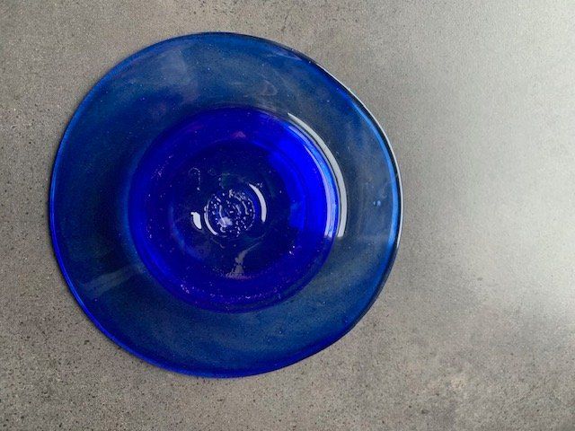 Murano Ciotole: Blaue Murano Schale – Usato da Savigny venduto da hallofave 2