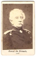 Fotografie General Karl Friedrich von St