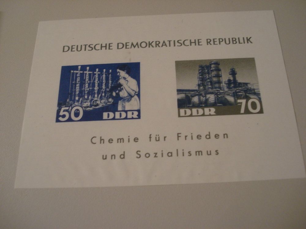 DDR Block auf DEDERON-Gewebe, *, 1965 (Gebraucht) in Niederwil AG für ...