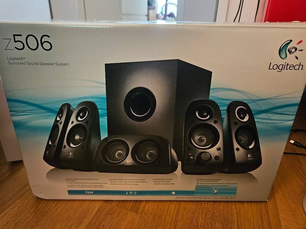Logitech Haut-parleurs: Logitech Z506 Surround Lautsprecher System – D'occasion à Möhlin par Kolleg_essig