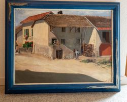 Ölbild auf Leinwand, Gulio Belviso