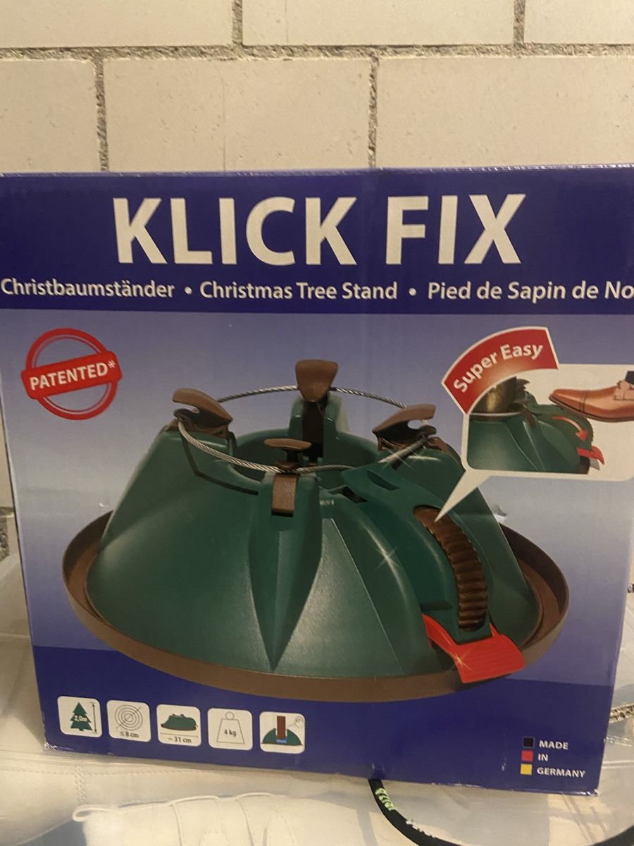 Christbaumständer: KLICK FIX Christbaumständer – Neu (gemäss Beschreibung) aus Zürich von Honeymoon_
