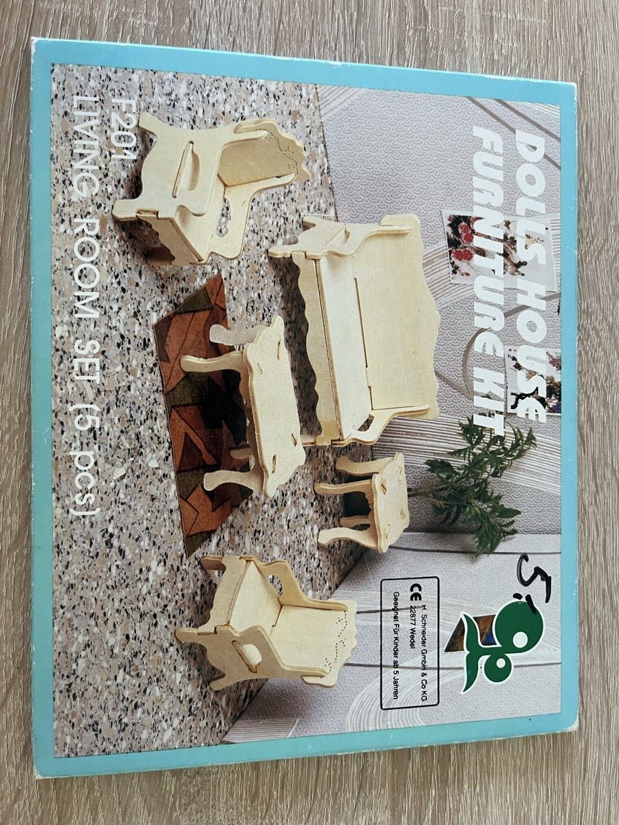 Kit bricolage: Holz-Bastelsets Möbel – Nuovo e nell'imballaggio originale da Glarus venduto da Kathrin-1988 1