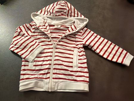 Kapuzenjacke Gr. 80/86: Mousqueton