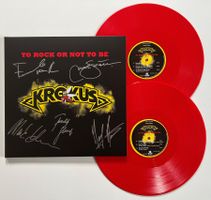 KROKUS To Rock Or Not To Be 2x180gr LP Red Vinyl Signiert!