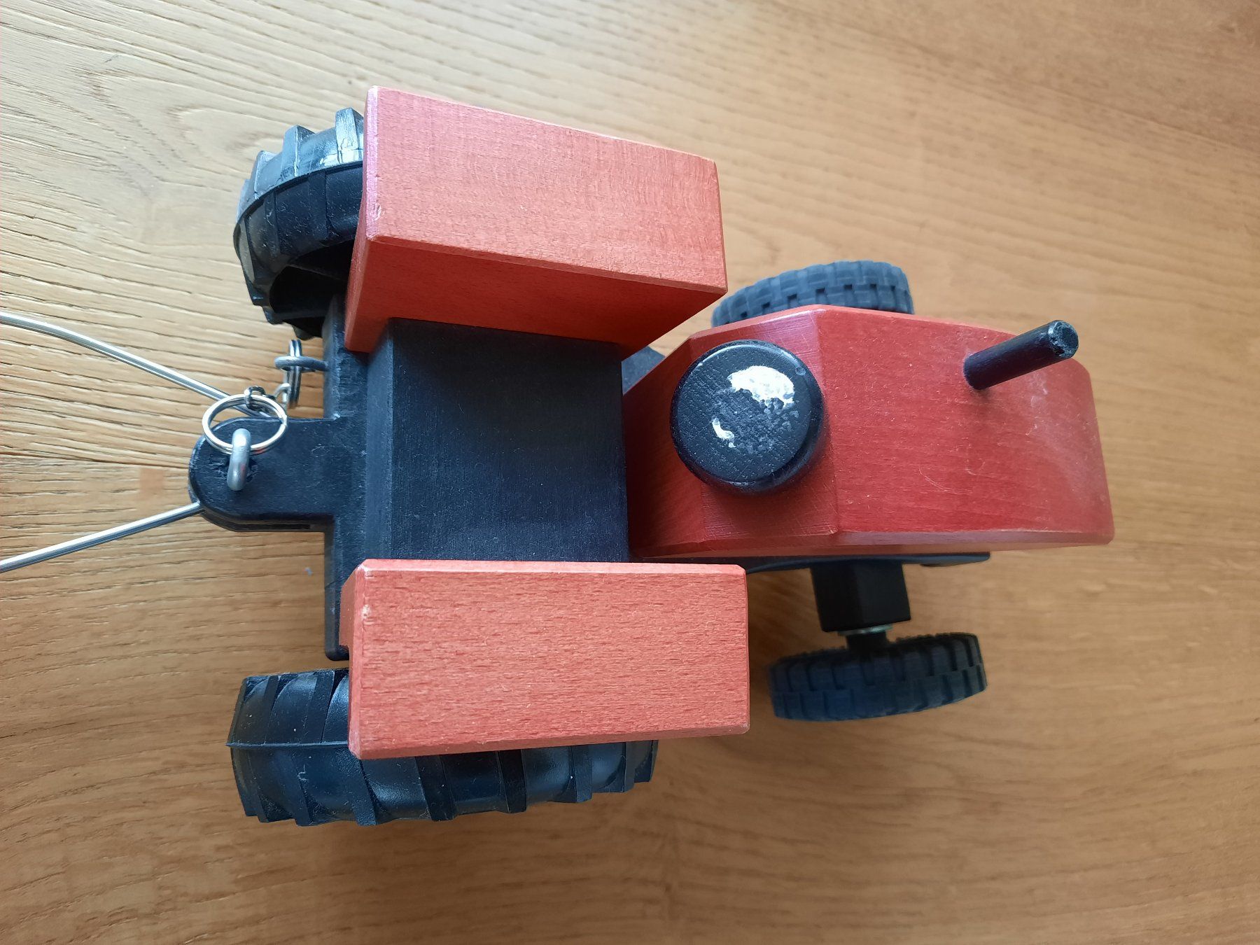Giocattoli: Holztraktor mit Anhänger - aus Werkstätte – Usato da Altnau venduto da willpower71 1