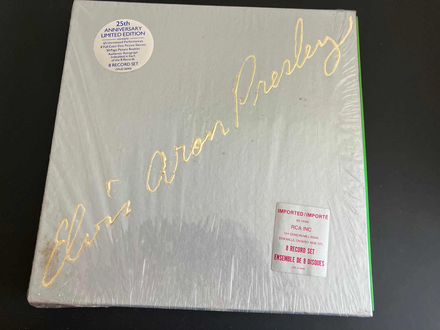 Elvis Presley / Box 8-LP Elvis Aron Presley / USA (Gebraucht) in