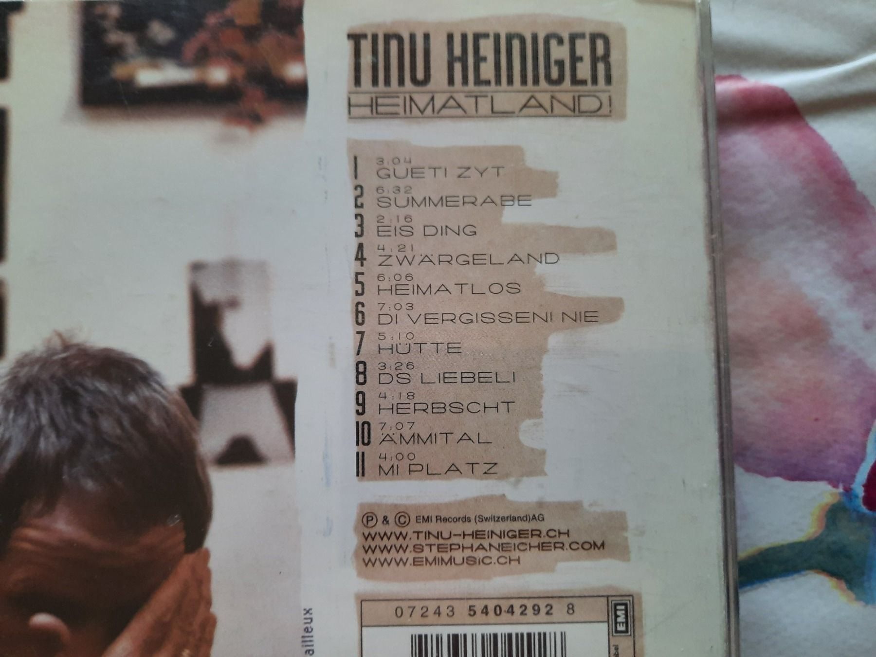 CD: CD Tinu Heiniger - Heimat Land – Usato da Pully venduto da bro_n52j 2