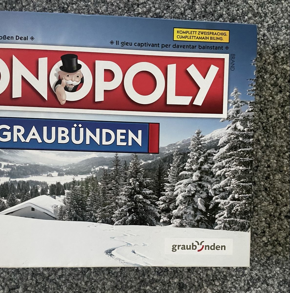 Giochi: Monopoly Graubünden Brettspiel neuwertig – Nuovo (secondo la descrizione) da Au ZH venduto da Jaggy4 1