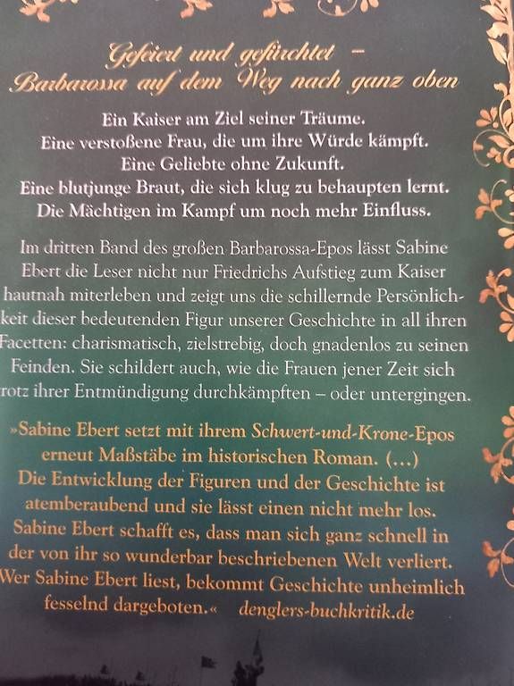 Libri: "Zeit des Verrats" von Sabine Ebert – Usato da Bischofszell venduto da ewa-shop 1