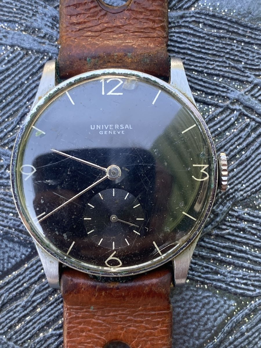 Universal Genève Orologi: Lot de 2 montres Universal Genève Polerouter Date Microtor  – Usato da Marly venduto da Tchatcho01 1