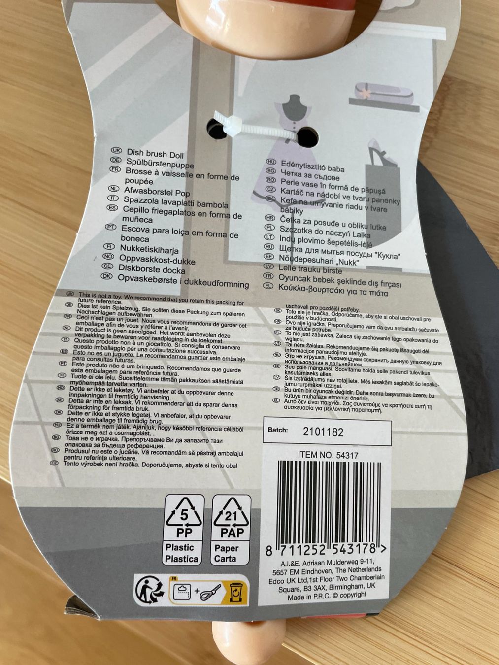 Altro per la casa: Brosse à vaisselle influenceuse mode – Nuovo e nell'imballaggio originale da Petit Lancy venduto da gil_hr6v 2