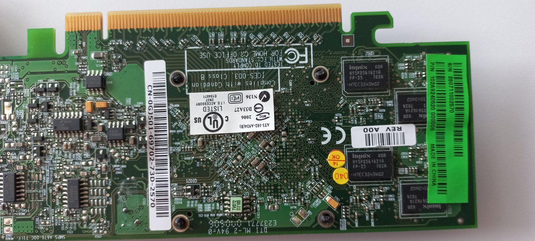 Schede grafiche: Carte graphique ATI Radeon X1300 256Mo PCI-e – Usato da Yverdon-les-Bains venduto da bhoewler 3