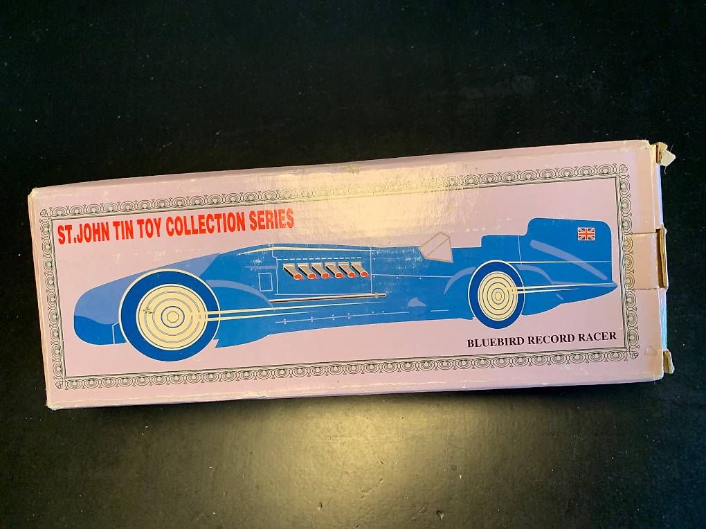 Modellautos: "Bluebird" Record Racer, Blechmodell – Neu und originalverpackt aus Zürich von Mordes 3