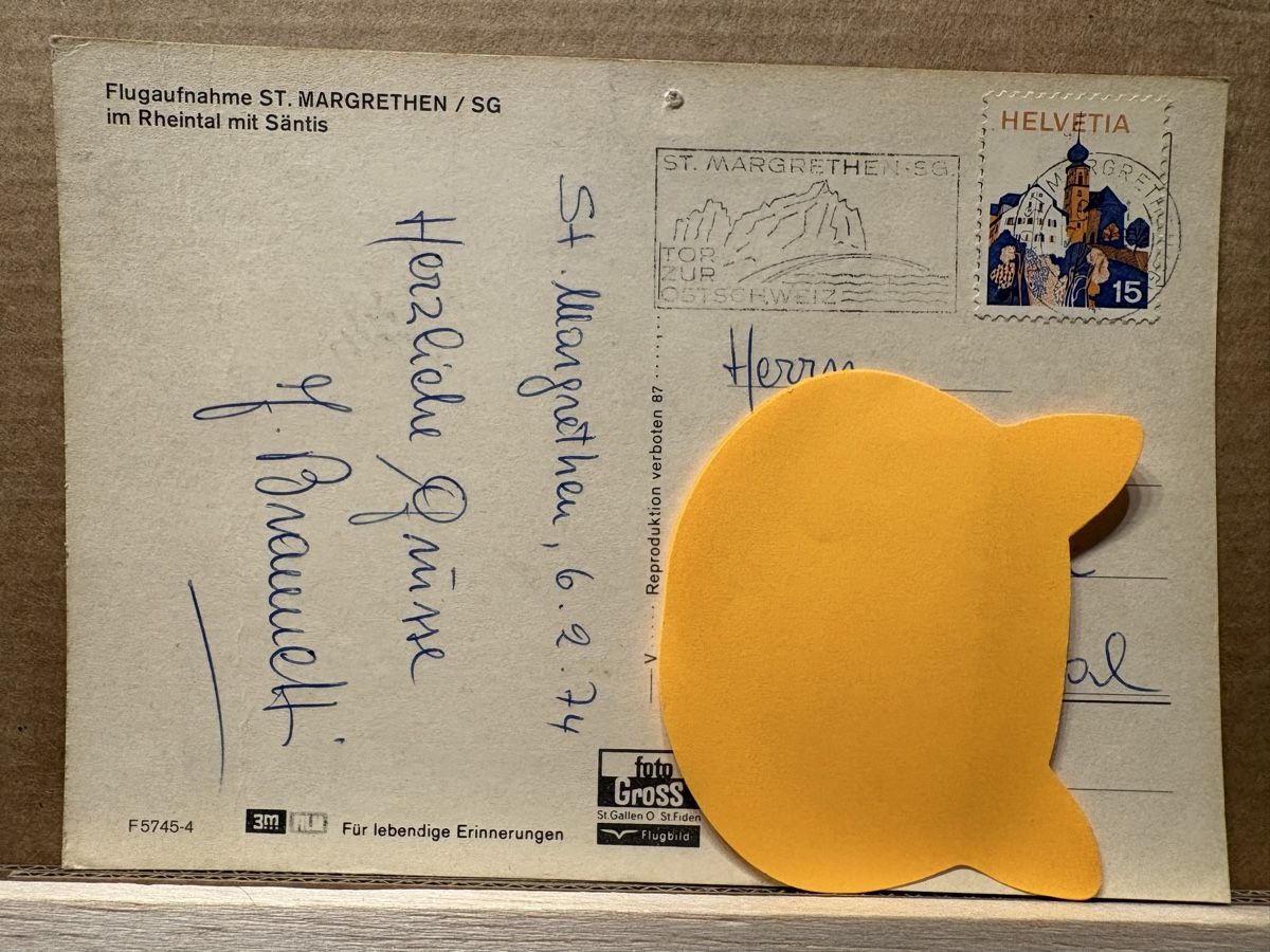 Cartoline postali: AK von St Margrethen – Usato da Rümlang venduto da Kartenpost1 1