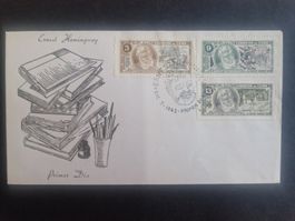 Cuba   1963  FDC   Hemingway