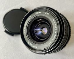 Minolta MD W.ROKKOR 28mm F2.8 49mm – Near Mint – Nr. 1190290