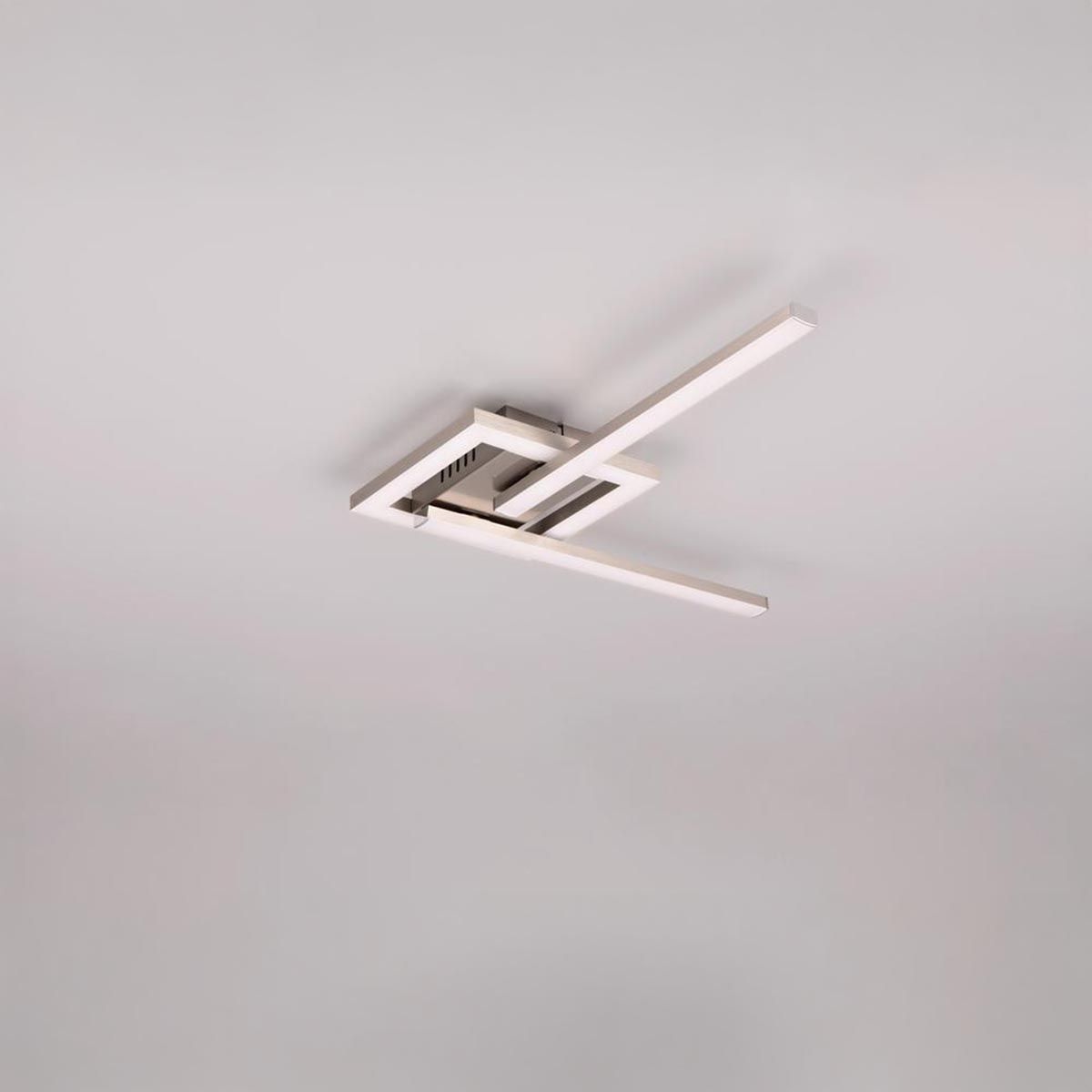 Kronleuchter & Deckenlampen: LED Deckenleuchte, Nickel, 55 cm x 16 cm – Neu (gemäss Beschreibung) aus Kreuzlingen von Smart-Light 7