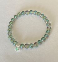 Edelstein Armband Engels Aqua Aura Bergkristall auf Mass