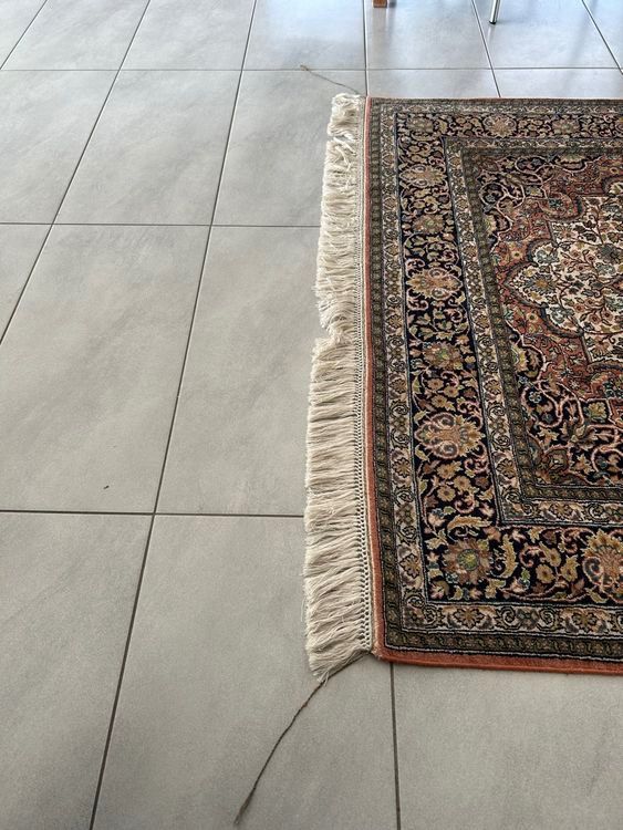 Teppiche: Kashmir Seidenteppich Seiden Teppich 177x120cm – Gebraucht aus Bern von Jwpm66 1