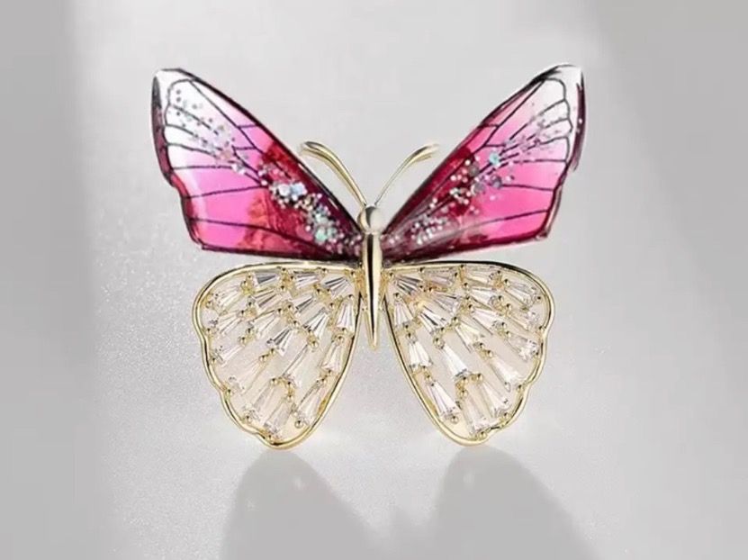 Spille & Fermagli: Brosche Schmetterling – Nuovo (secondo la descrizione) da Gams venduto da Mariawicca