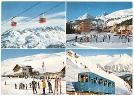 St. Moritz - 4 Bild AK