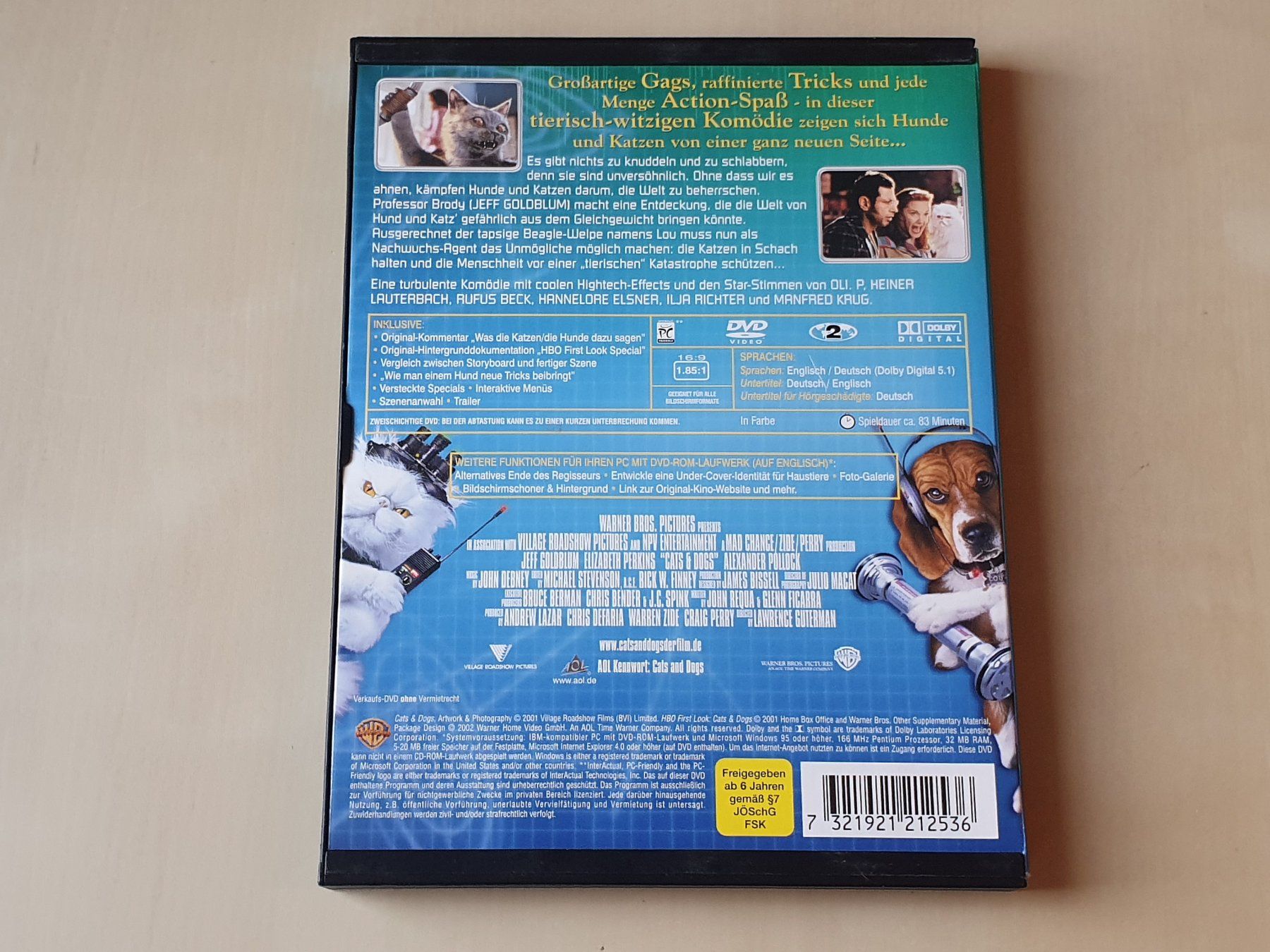 Alle DVDs: Cats & Dogs – Gebraucht aus Stansstad von collectorsshop 1