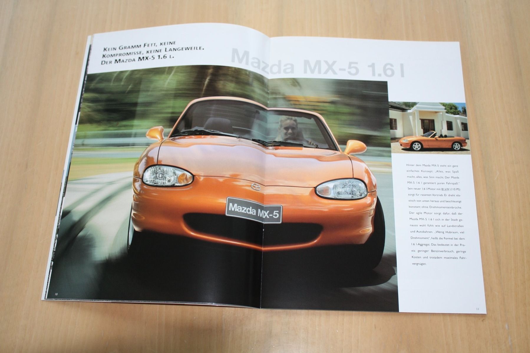 Mazda Documenti: Mazda MX-5 Prospekt 4/1998 – Usato da Wikon venduto da erwin400 4