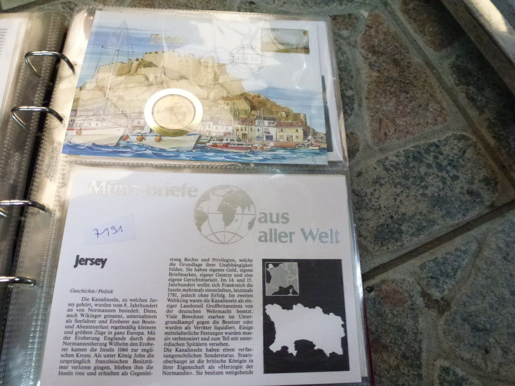 Tutti le monete: Münzbrief Jersey – Usato da Olten venduto da Disc-Verkauf