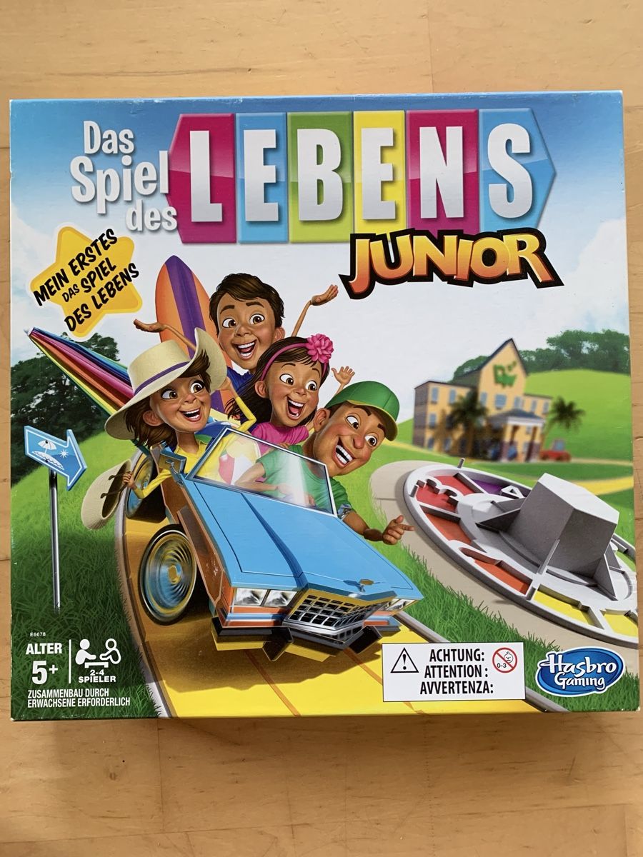 Hasbro Spiele: Spiel des Lebens Junior – Gebraucht aus Bubikon von nba01