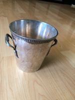 Silber Flaschenkühler mit Henkeln guter Zustand