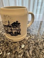 Bierhumpen aus Keramik - Motiv Laufenburg