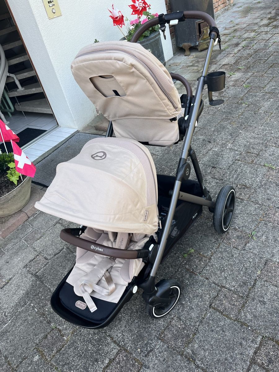 Cybex Carrozzine: Zwillingswagen Cybex Gazelle S – Usato da Berg TG venduto da Joelle304 5