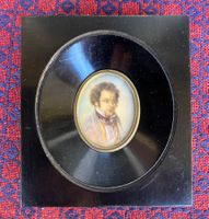 Franz Schubert 1797-1828, Miniature, gerahmt, Rarität!