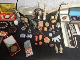 Asiatische Kunst- und Deko-Objekte, tolle Sammlung!