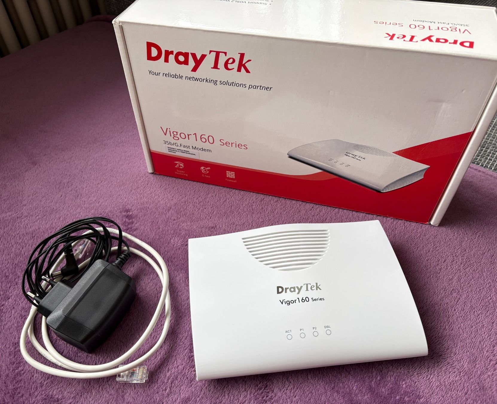 Draytek Modem & Router: DrayTek Vigor 165 Modem ADSL Annex A – Usato da Aarau venduto da louener1