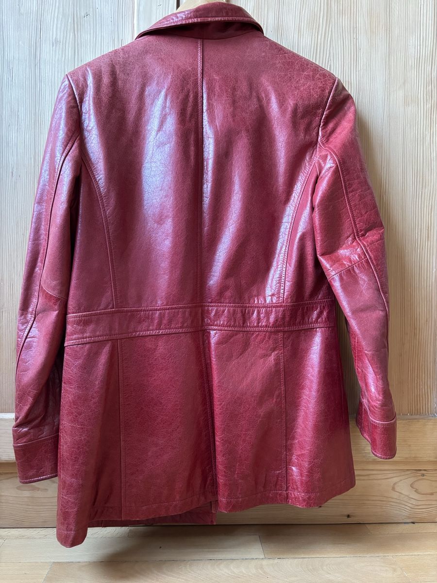 Vestes: Lederjacke rot – D'occasion à Bern par maj_8nhd 1