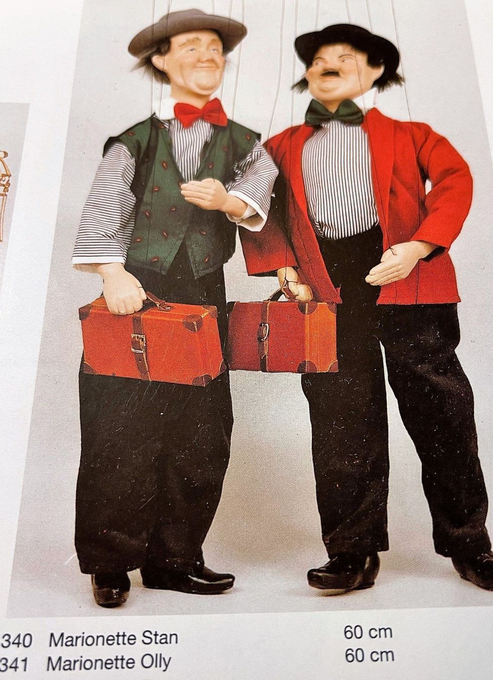 Bambole: Marionette Stan H 60 cm.  (340) – Usato da Lutzenberg venduto da Truhe 3