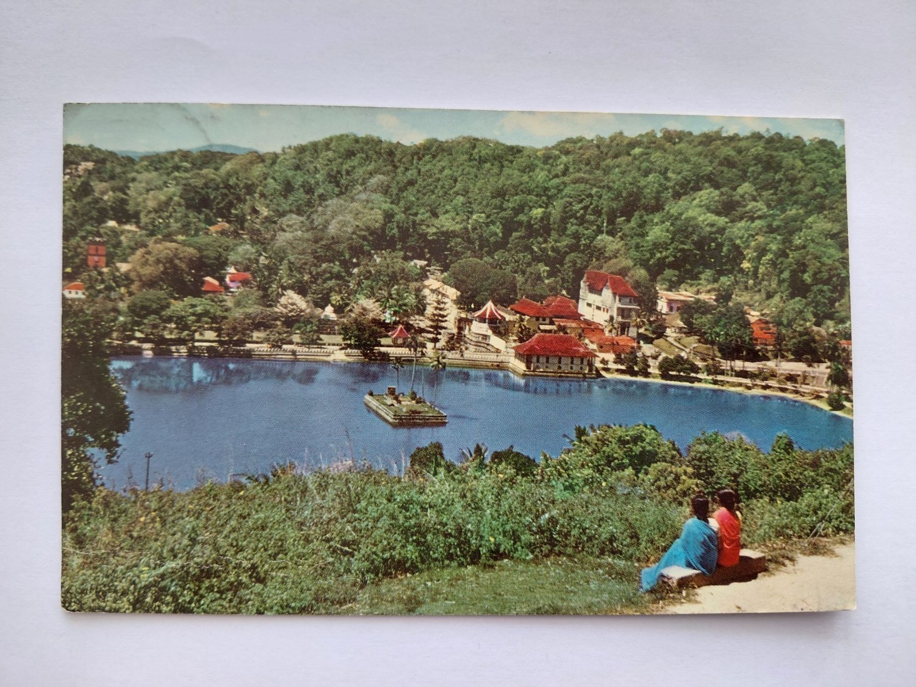 Ansichtskarten: Ansichtskarte Kandy Ceylon gelaufen 1964 – Gebraucht aus Wattwil von yburgler