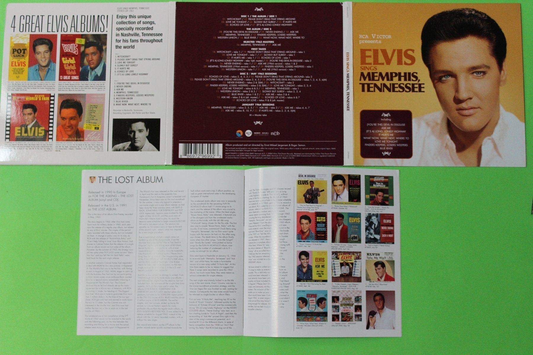 CDs: Elvis Presley - Memphis, Tennessee FTD 2CD vergriffen – Gebraucht aus Tübach von JamesStone 2