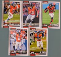 Denver Broncos 5er Lot – Jonah Coleman RC / Waddle / Surtain
